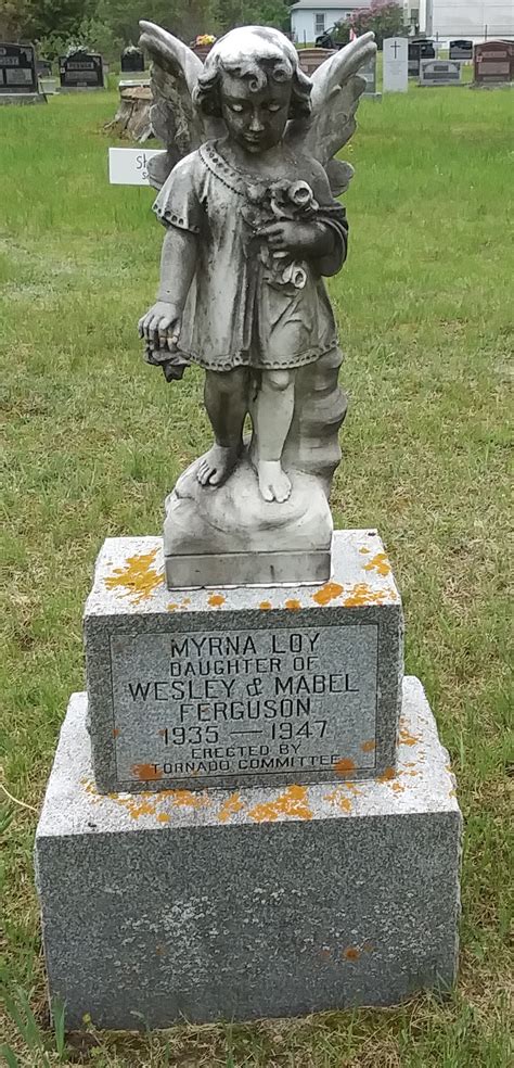 Tombstone Myrna Ferguson St Andrew S United Cemetery Coe Hill