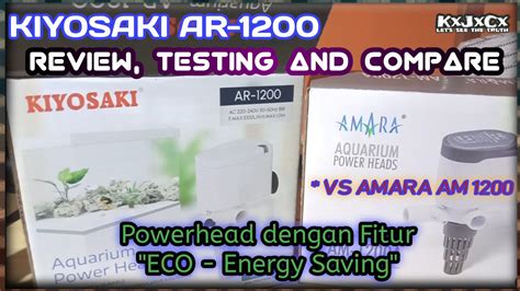 Kiyosaki Ar Vs Amara Am Adu Pompa Aquarium Lengkap Youtube