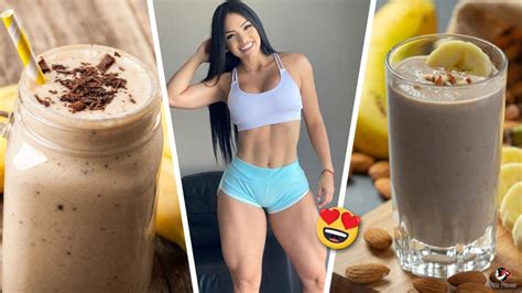 Ricos Batidos Proteicos De Chocolate Caseros Para Ganar Masa Muscular