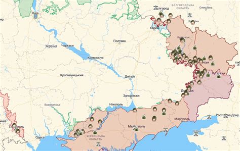 Ситуація на фронті актуальна мапа бойових дій в Україні Podrobnostiua