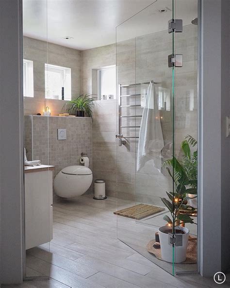 We Love The Aesthetic And Decor Pieces In This Bathroom And Entry Hallway