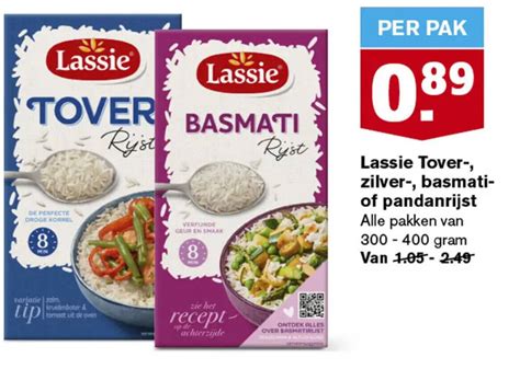 Lassie Tover Zilver Basmati Of Pandanrijst Aanbieding Bij Hoogvliet