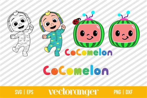 Cocomelon Svg Files Bundle Vectoranger