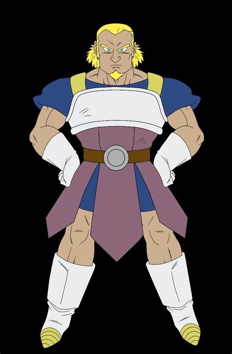 The Character From Dragon Ball Is Wearing Purple And Blue Clothes