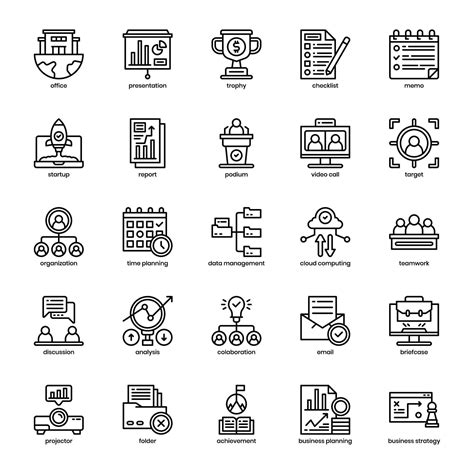 Business Planning Icon Pack For Your Website Design Logo App Ui