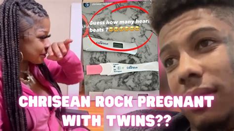 Chrisean Rock PREGNANT With BLUEFACE TWINS YouTube