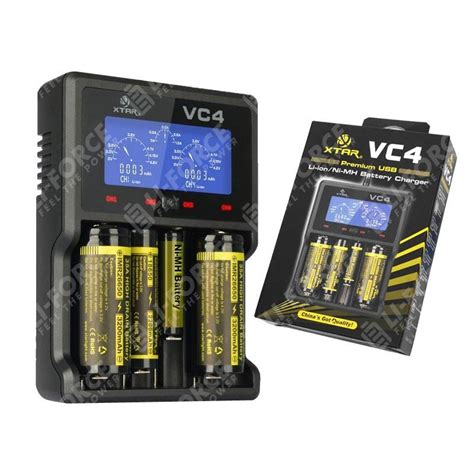 Зарядное устройство XTAR VC4 (Li-Ion/IMR/Ni-MH) купить в интернет ...