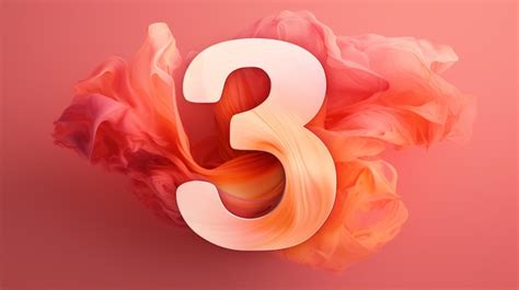 Premium AI Image | The numbers example is render in 3D typography ...