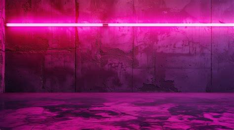 Neon Pink Lights Background Vibrant And Electrifying Premium Ai