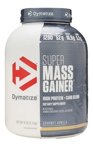 SUPER MASS GAINER 6 LIBRAS DYMATIZE Outlet Fit Colombia