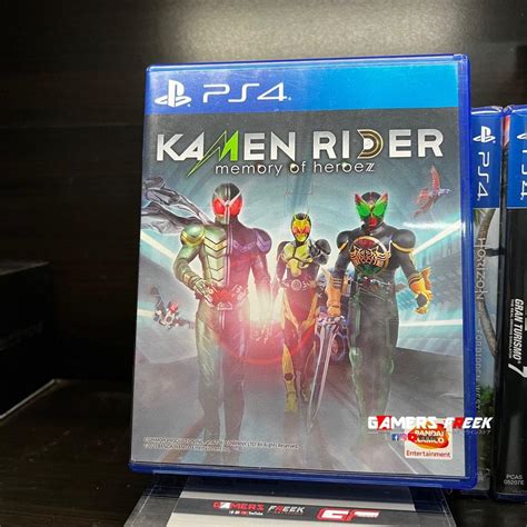 PS4 Kamen Rider Memory Of Heroes Video Gaming Video Games