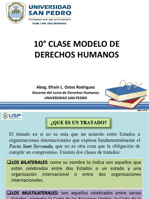 Los Principios Fundamentales De La Interpretación De Los Tratados Internacionales De Derechos