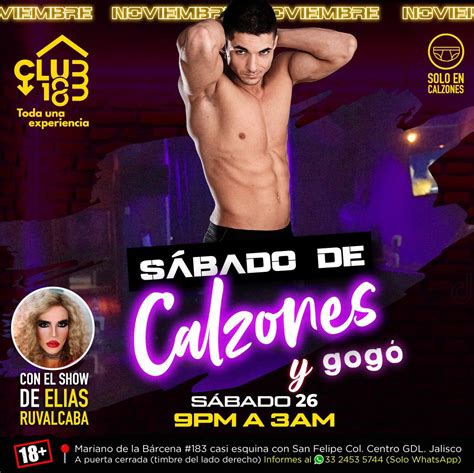 🏠club 183🔥 On Twitter 😈sÁbado De Calzones 😈 👉🏼este Sábado Habrá Gogós Bailando Para Ti En