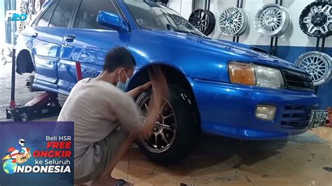 Menolak Tua Modifikasi Toyota Starlet Mulus Pakai Velg Hsr Wheel