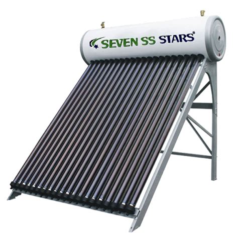 Seven Ss Stars Liters Pressurized Solar Water Heater Galvanized