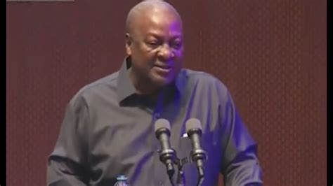 John Mahama Speaks At Upsa About Ghana S Economy October Youtube