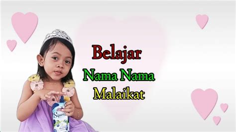 Nama Nama Malaikat Beserta Tugas Nya Youtube