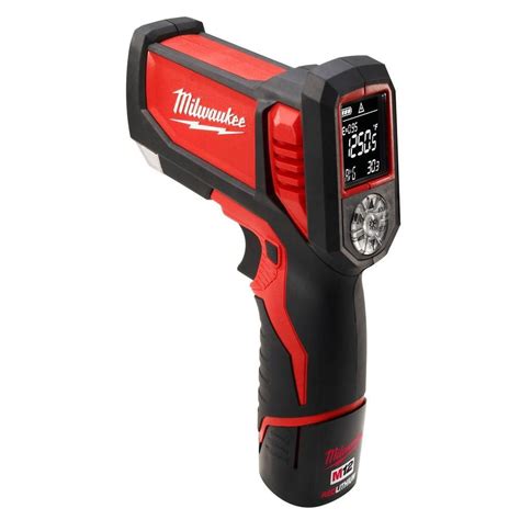 Milwaukee Tool Milwaukee M12 IR Thermometer Humid Kit The Home Depot