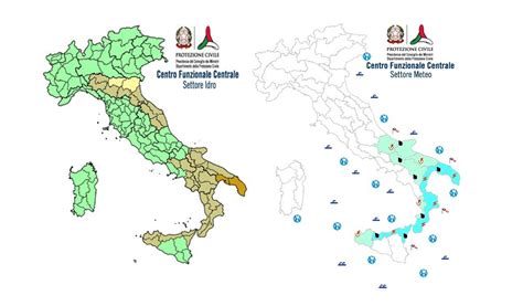 Allerta Meteo Avviso Della Protezione Civile Burrasca E Temporali Al