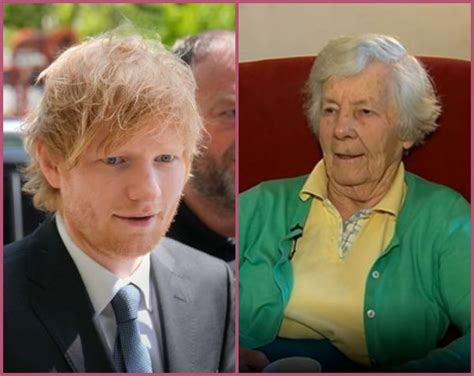 Ed Sheeran Is Mourning The Death Of His Beloved Grandmother Anne Mary