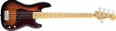 Squier Vintage Modified Precision Bass V Review Bass Musician Magazine The Face Of Bass