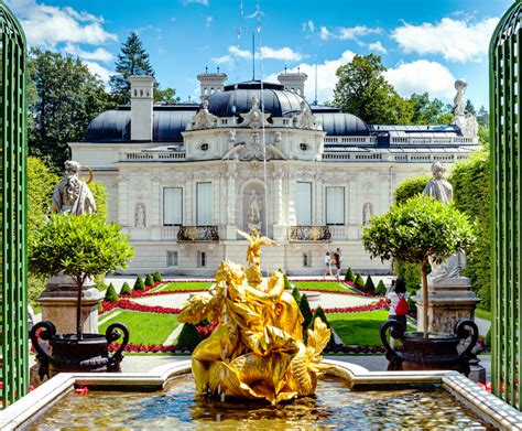 Linderhof Palace Oberammergau Germany Jigsaw Puzzle In Castles