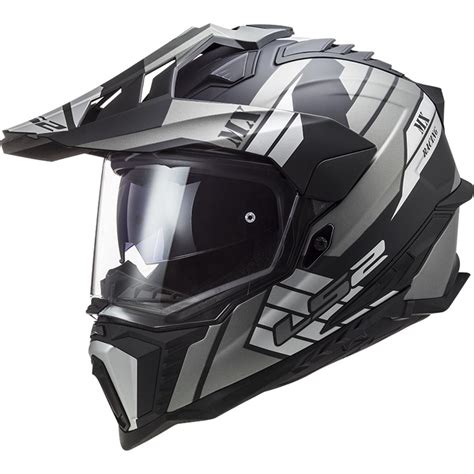 Ls Adventure Helm Mx Explorer Atlantis Matt Titanium Maciag