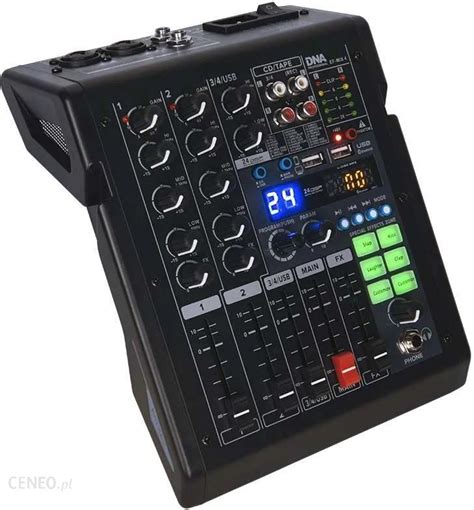 DNA EF MIX 4 mikser audio USB MP3 Bluetooth analogowy 4 kanały mixer