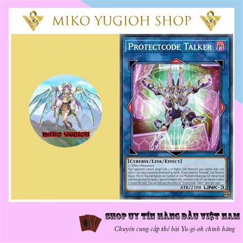 Miko Yugioh Thẻ Bài Yugioh Chính Hãng Tiếng Nhật Protectcode Talker Cyac Shopee Việt Nam