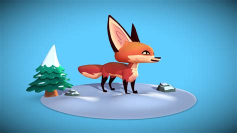 Fox Buy Royalty Free 3d Model By Carlos Quintero Amado Qarlos [fade6ea] Sketchfab Store