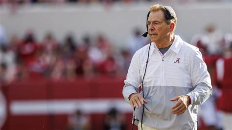 Nick Saban: This Alabama team is taking 'years off my life,' but, 'I'm ...