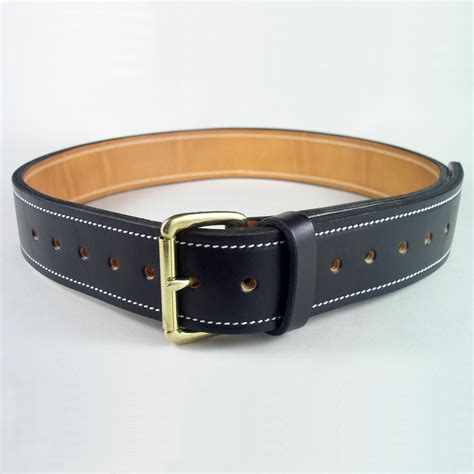 industrial leather belt  wide leathersmith designs