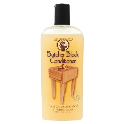 Howard Butcher Block Conditioner Great For Bamboo 12oz 355ml Lazada Ph