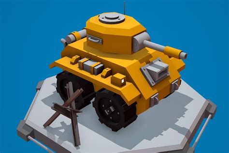 Cartoon Tank Free 3d 지상 Unity Asset Store