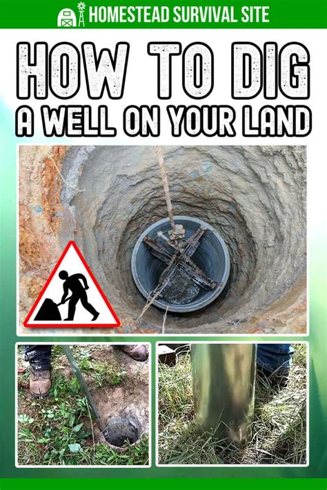 How To Dig A Well On Your Land In 2022 Water Well Drilling Survival