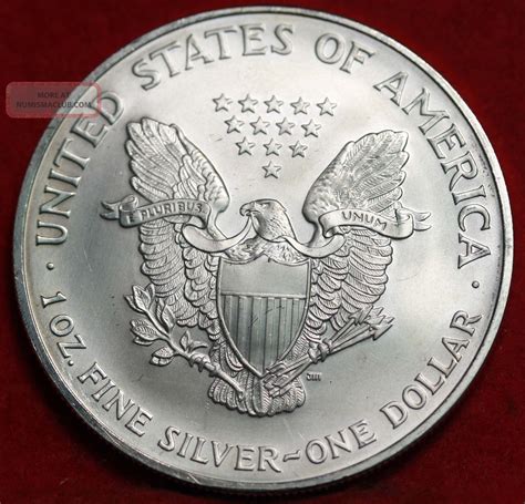 Uncirculated 2004 American Eagle Silver Dollar