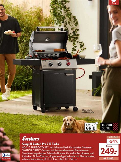 Enders Gasgrill Boston Pro 3 R Turbo Angebot Bei ALDI Nord 1Prospekte De