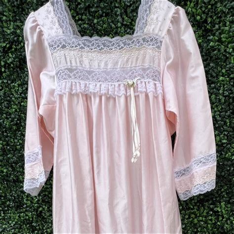 Vintage Christian Dior Lingerie Nightgown Size Depop