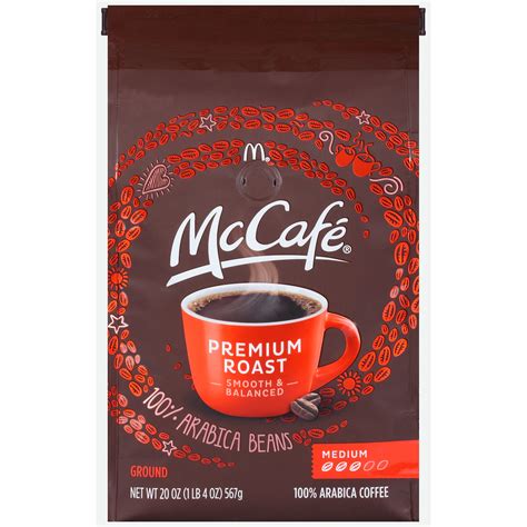 Mccafe Premium Roast Medium Ground Coffee Caffeinated Oz Bag