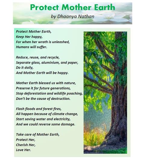 Earth Day Poem