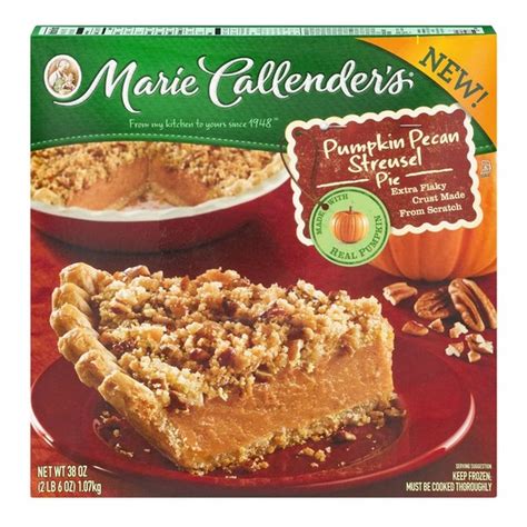 Marie Callenders Pumpkin Pecan Pie 38 Oz Instacart