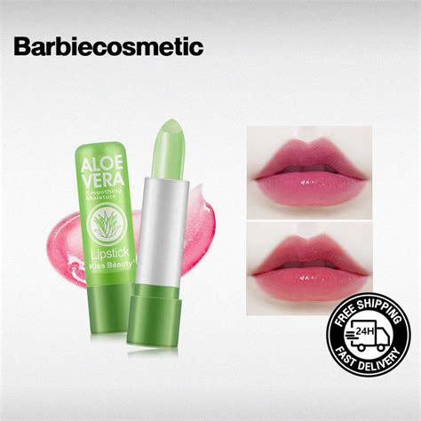 Aloevera Lipstick Lipbalm Aloevera Lips Treatment Aloe Vera Lip Balm Lasting Waterproof