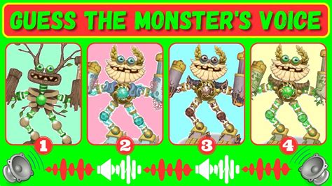 Guess The Monster S Voice My Singing Monsters Bone Epic Wubbox