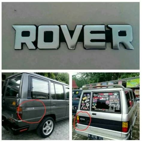 Jual Emblem Tulisan Kijang Samping ROVER Semua Kijang Super G Grand