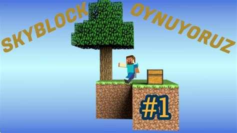 Skyblock Nasıl Oynanır Skyblock Oynuyoruz Minecraft 1 Youtube