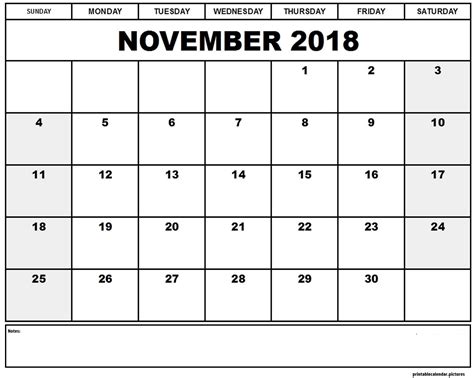 Printable Monthly Calendar November - Printable Calendars AT A GLANCE