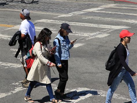 Distracted Person Walking