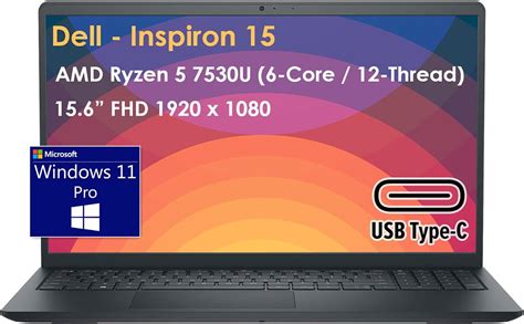 Amazon.com: Dell 2023 Inspiron 15 3535 Laptop - AMD Ryzen 5 7530U – 15. ...