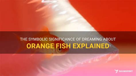 The Symbolic Significance Of Dreaming About Orange Fish Explained