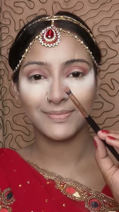 Self Bridal Makeup 💄💄💄💄🧿 🌸step By Step Bridal Makeup 🌸 Shorts Viral